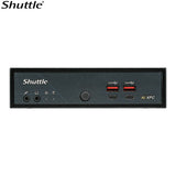Powerful Shuttle AI XPC Mini PC - Intel Ultra 5, Quad 4K Displays Shuttle