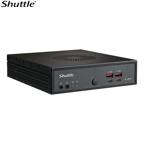 Powerful Shuttle AI XPC Mini PC - Intel Ultra 5, Quad 4K Displays Shuttle