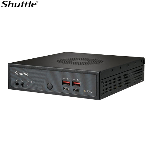 Powerful Shuttle AI XPC Mini PC - Intel Ultra 5, Quad 4K Displays Shuttle
