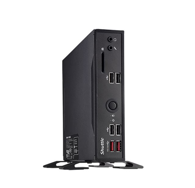 Shuttle DS20U Fanless Slim PC - 4K Digital Signage & Business Shuttle