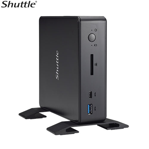 Shuttle NC10 Mini PC - Compact 4K Computer for Digital Signage & Office Shuttle