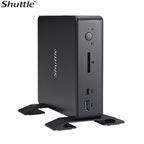 Shuttle NC10 Mini PC - Compact 4K Computer for Digital Signage & Office Shuttle