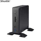 Shuttle NC10 Mini PC - Compact 4K Computer for Digital Signage & Office Shuttle