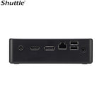 Shuttle NC10 Mini PC - Compact 4K Computer for Digital Signage & Office Shuttle