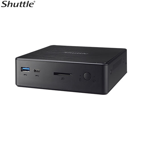 Shuttle NC10 Mini PC - Compact 4K Computer for Digital Signage & Office Shuttle