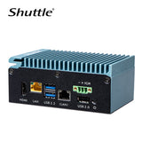 SPCEL03 Compact Fanless Industrial PC | Intel Elkhart Lake Edge AI Shuttle