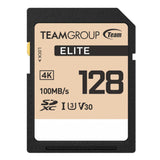 Team Group Team Group Elite 128GB SDXC UHS-I U3 V30 Memory Card (TESDXC128GIV3069)