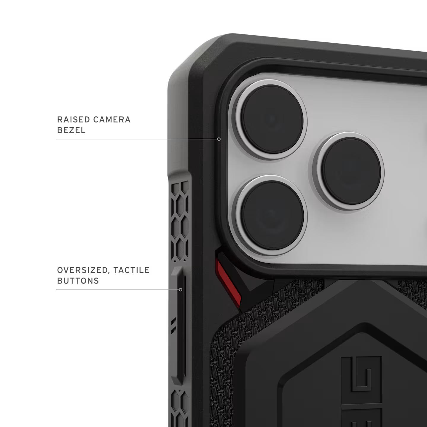 UAG Monarch Pro MagSafe Kevlar Apple iPhone 17 Pro (6.3") Rugged Case - Kevlar Black 