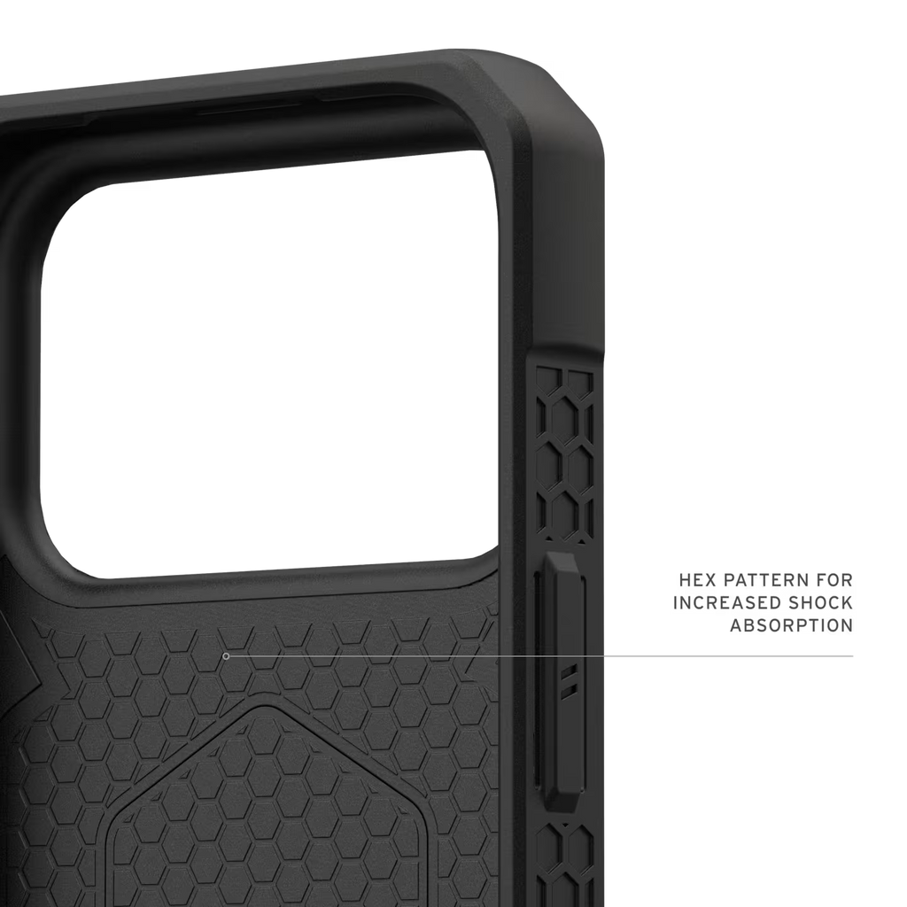 UAG Monarch Pro MagSafe Kevlar Apple iPhone 17 Pro (6.3") Rugged Case - Kevlar Black 