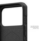 UAG Monarch Pro MagSafe Kevlar Apple iPhone 17 Pro (6.3") Rugged Case - Kevlar Black 