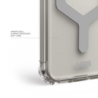 UAG Plyo Pro Google Pixel 9 Pro (6.3") Rugged Case - Ice/Silver 