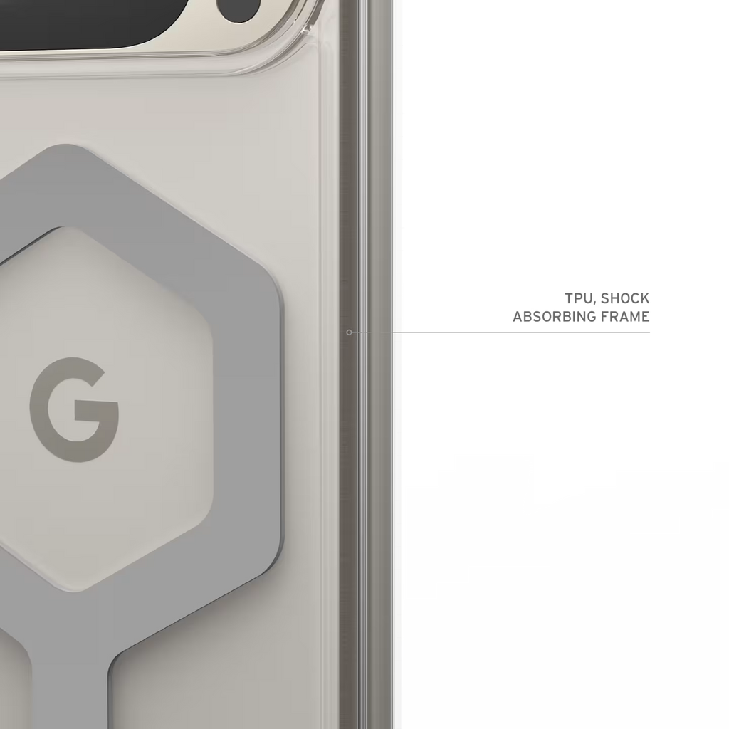 UAG Plyo Pro Google Pixel 9 Pro (6.3") Rugged Case - Ice/Silver 