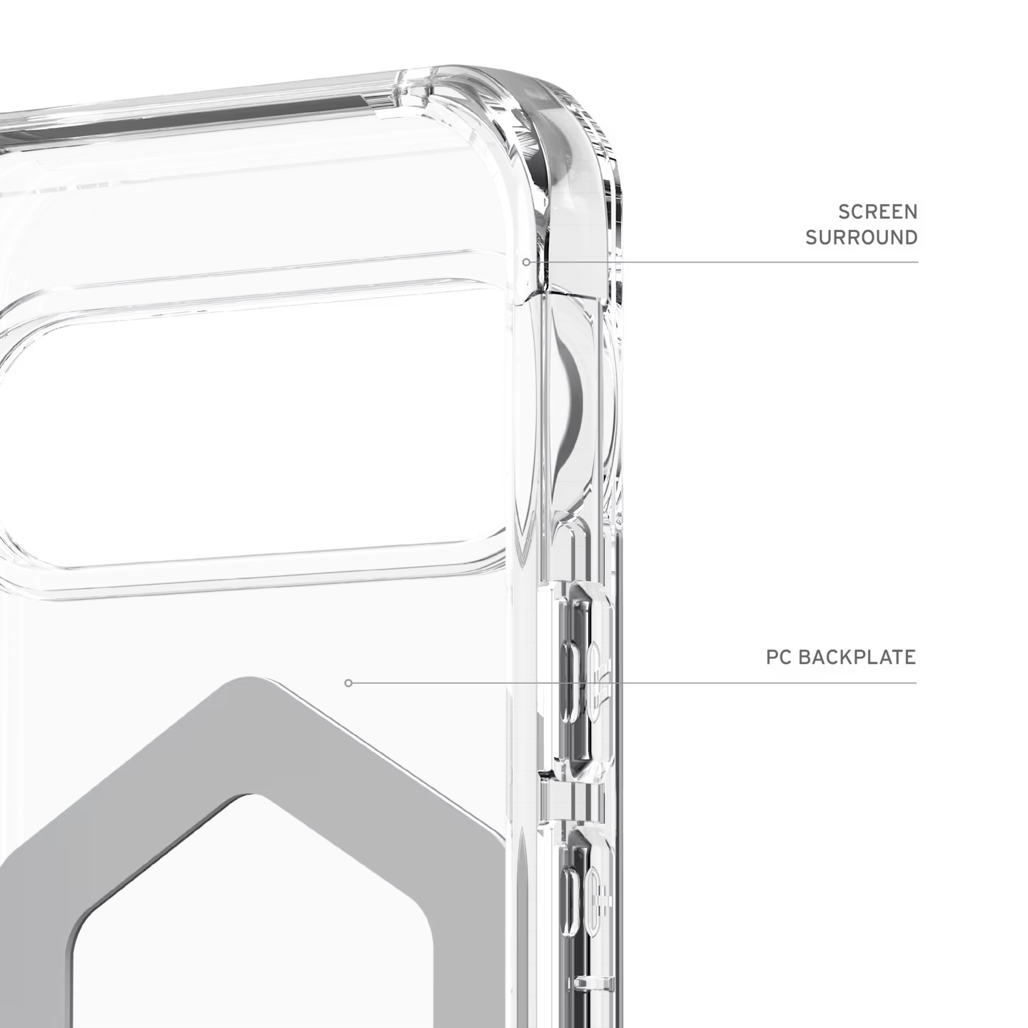 UAG Plyo Pro Google Pixel 9 Pro (6.3") Rugged Case - Ice/Silver 