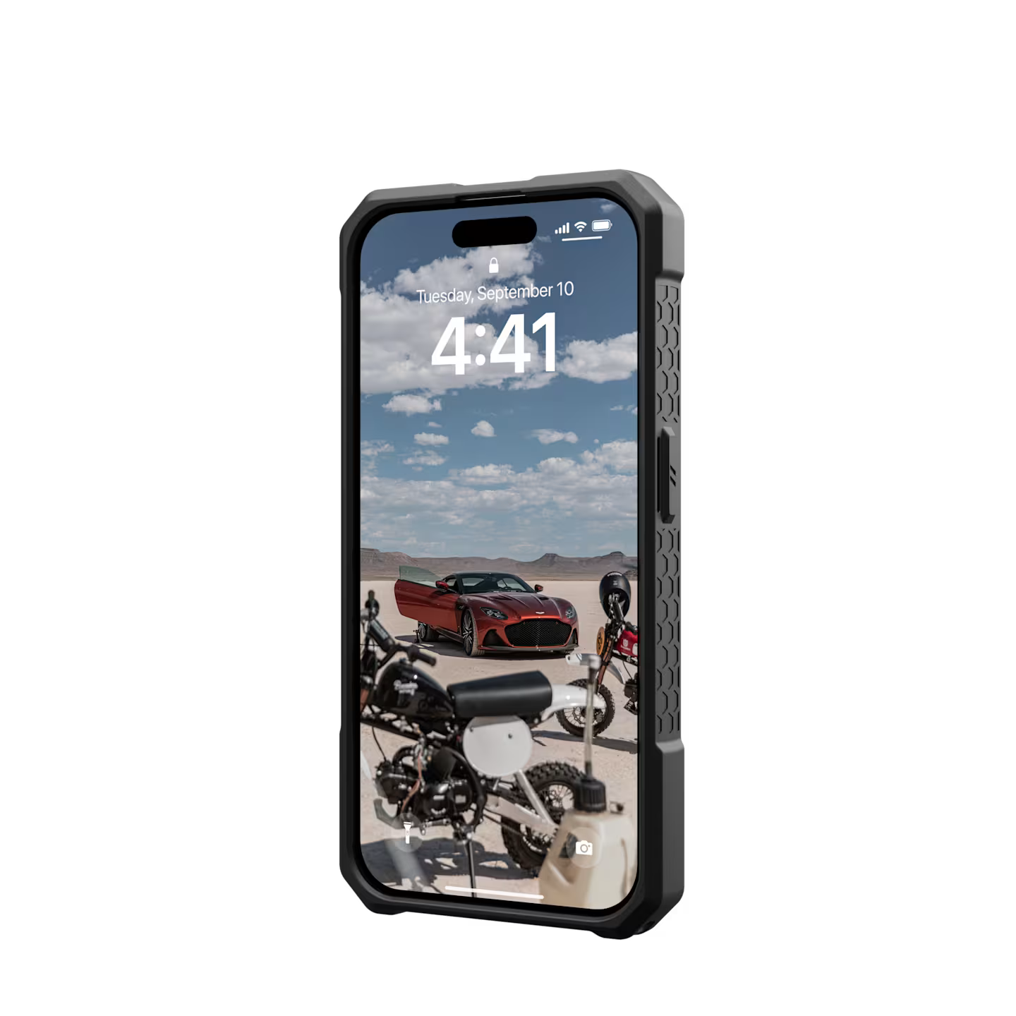 UAG Monarch Pro MagSafe Apple iPhone 15 Pro (6.1') Case - Carbon Fiber 25ft. Drop Protection(7.6M),5 Layers of Protection 