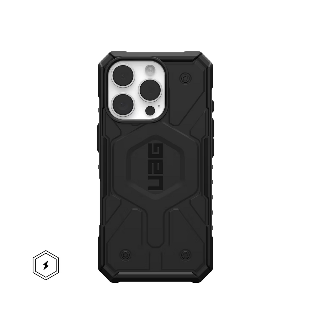 UAG Pathfinder MagSafe Apple iPhone 16 Pro (6.3") Rugged Case - Black 