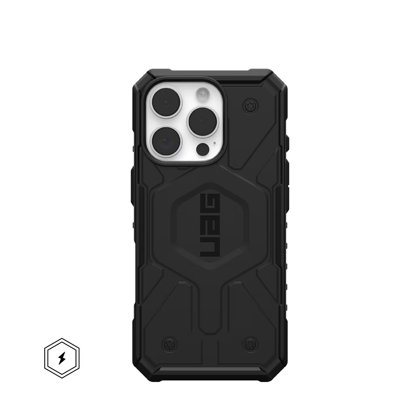 UAG Pathfinder MagSafe Apple iPhone 16 Pro (6.3") Rugged Case - Black 