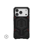 UAG Monarch Pro MagSafe Kevlar Apple iPhone 17 Pro (6.3") Rugged Case - Kevlar Black 