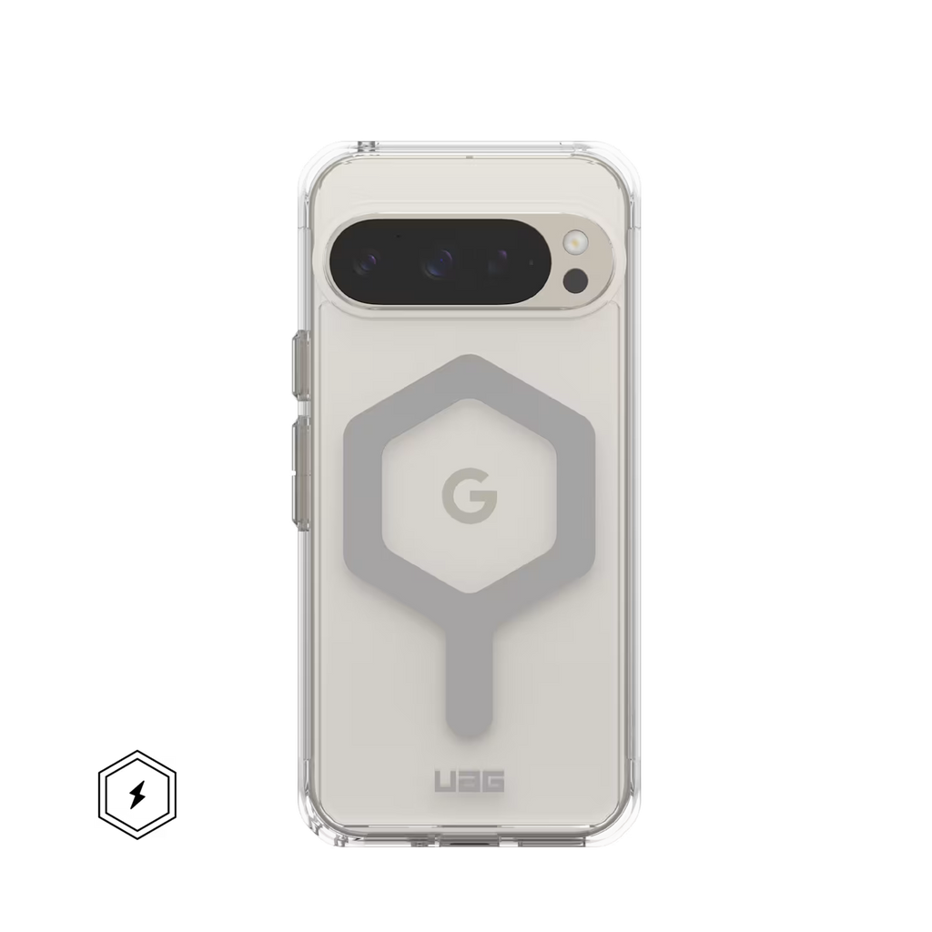 UAG Plyo Pro Google Pixel 9 Pro (6.3") Rugged Case - Ice/Silver 