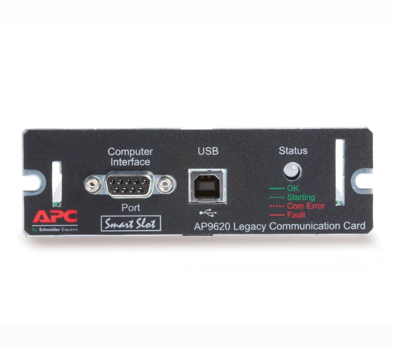 APC Protocol translation to UPS-Link, Management Options, Legacy Communications SmartSlot Card, UPS support fo