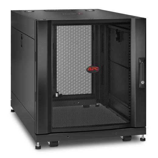 APC NetShelter SX 12U Server Rack Enclosure - Black