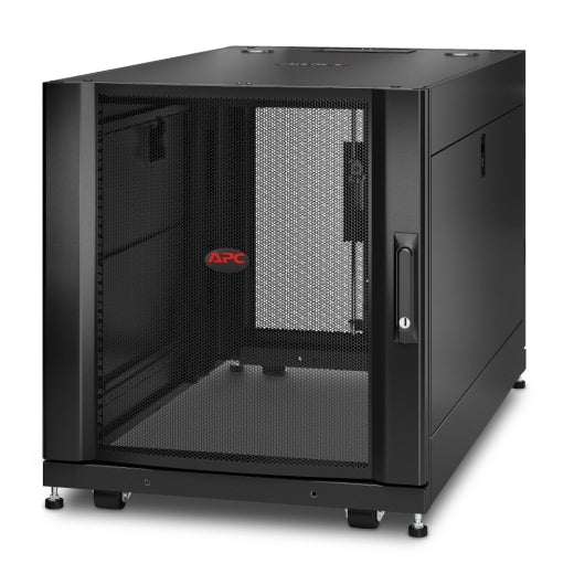 APC NetShelter SX 12U Server Rack Enclosure - Black APC