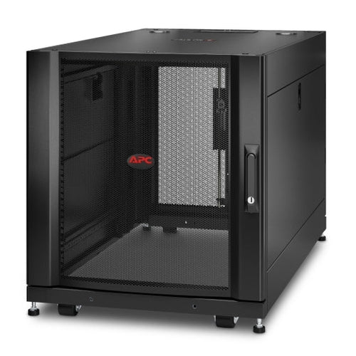 APC NetShelter SX 12U Server Rack Enclosure - Black APC