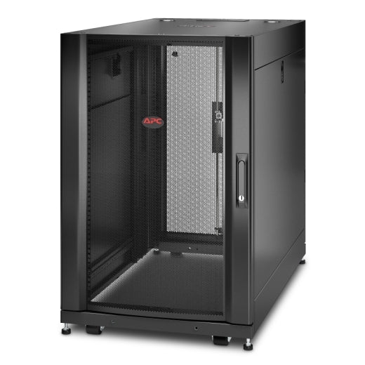 APC NetShelter SX 18U Server Rack Enclosure - Secure Black Cabinet