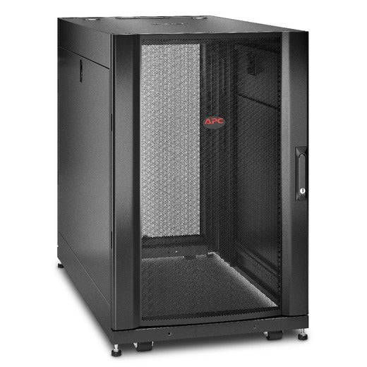 APC NetShelter SX 18U Server Rack Enclosure - Secure Black Cabinet
