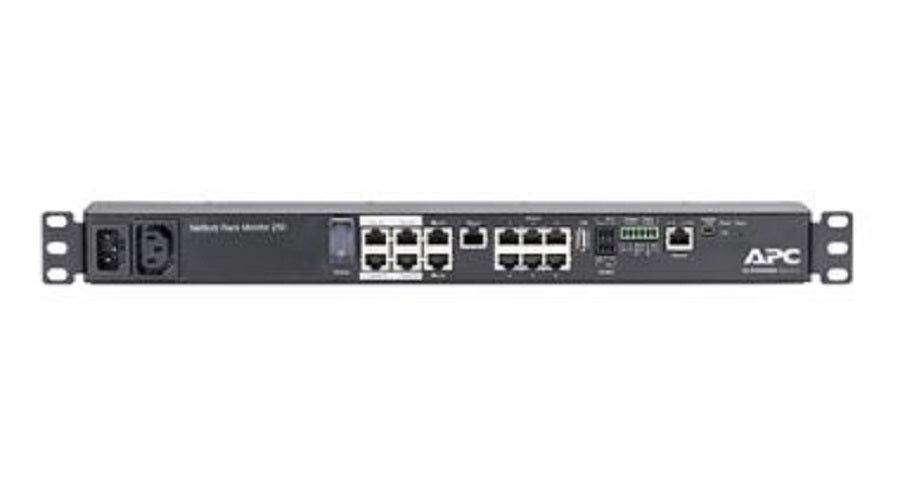 NetBotz 250A: 1U Rack Security & Environmental Monitor APC