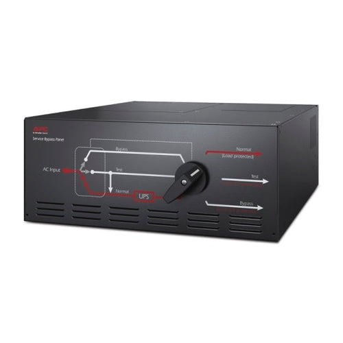 APC 230V 100A Rackmount Service Bypass Panel for UPS Systems APC