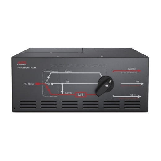 APC 230V 100A Rackmount Service Bypass Panel for UPS Systems APC