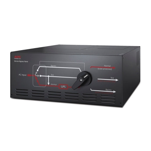 APC Rack Mount Service Bypass Panel 125A, 8x C19, 230V APC