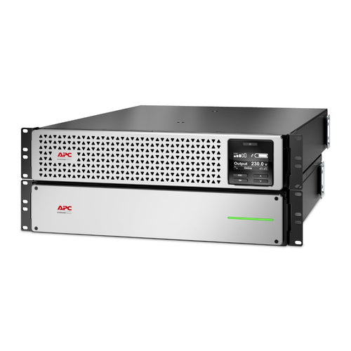 APC Easy UPS 3000VA/2700W Online UPS, 4U Rackmount, 230V/16A Input, 6x IEC C13 Outlets, Lithium-Ion Battery, W/ Extended Battery Pack, W/ Rail Kit APC