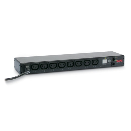 APC Switched Rack PDU | 8 C13 Outlets | Remote Power Management