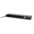 APC NetShelter 1U Switched Rack PDU - 8 C13 Outlets & Remote Control