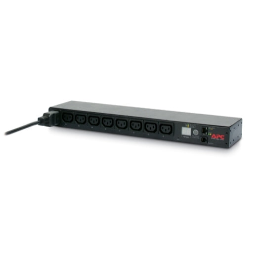 APC NetShelter 1U Switched Rack PDU - 8 C13 Outlets & Remote Control