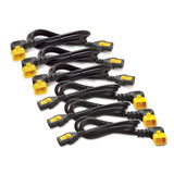 Locking C13 to C14 Power Cord Kit - 90 Degree, 1.2m (6 Pack) APC