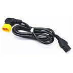 Locking C13 to C14 Power Cord Kit - 90 Degree, 1.2m (6 Pack) APC