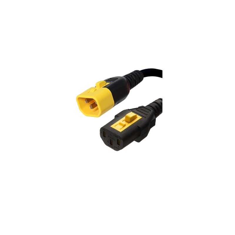 6-Pack Locking C13 to C14 Power Cords - 1.8m APC
