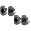 APC Netshelter Vertical Cable Management Spools, 4-Pack, Black APC