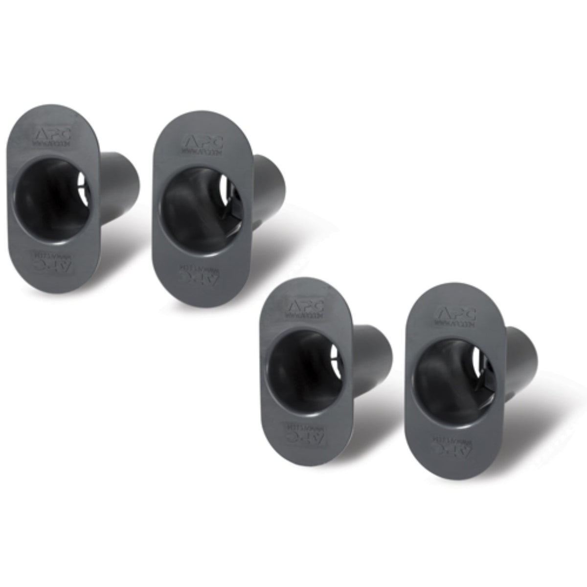 APC Netshelter Cable Management Spools, Vertical Cable Manager/Orgianiser, Set of 4, Black AR8444 - AR8444