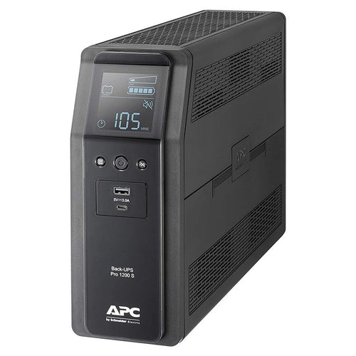 APC Back-UPS Pro 1200VA UPS | Battery Backup for Home & Office APC