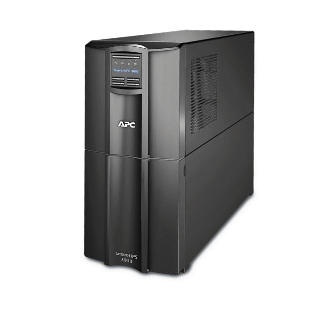 APC Smart-UPS 3000VA/2700W Line Interactive UPS,Tower,230V/16A Input,1x IEC C19 & 8x IEC C13 Outlets,Lead AcidBattery,SmartConnect(power cab not incl) APC