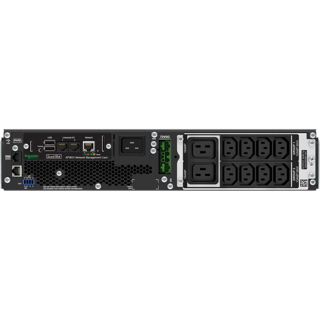 APC Smart-UPS On-Line 2200VA Rackmount 2U UPS with Network Card APC