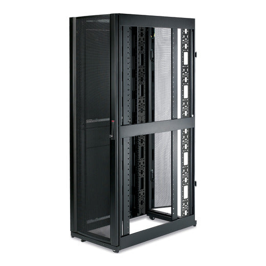 APC NetShelter SX 42U Server Rack Enclosure - Black, Doorway Ready