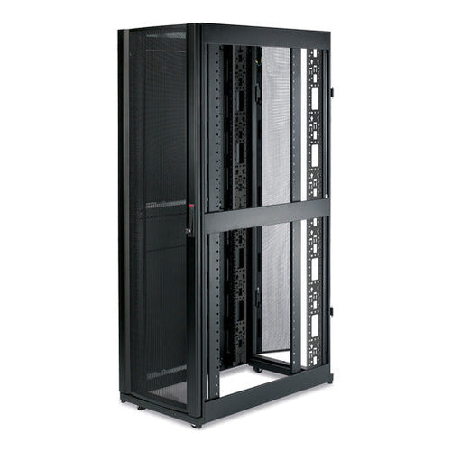 APC NetShelter SX 42U Server Rack Enclosure - Black, Doorway Ready APC