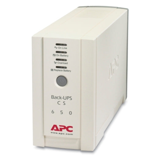 APC Back-UPS 650VA UPS Tower - Power Backup & Surge Protection APC