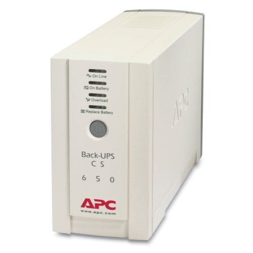 APC Back-UPS 650VA UPS Tower - Power Backup & Surge Protection APC