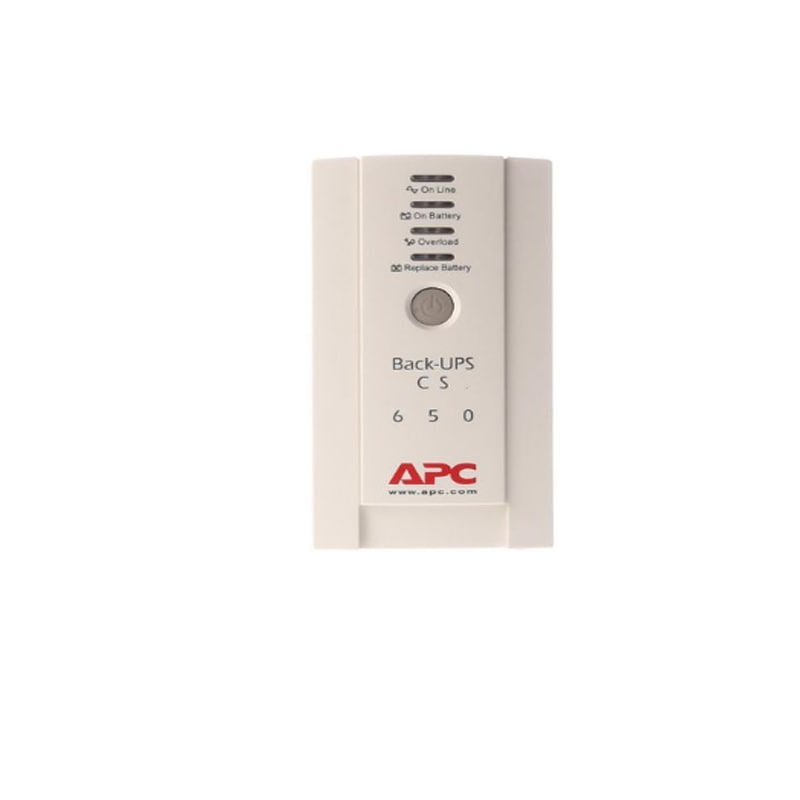 APC Back-UPS 650VA UPS Tower - Power Backup & Surge Protection APC