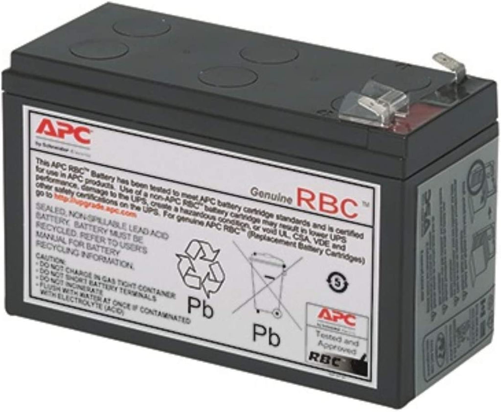 Genuine APC UPS Replacement Battery 12V 7Ah | Extends UPS Life APC